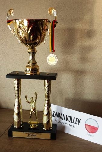 Kaman Volley na turnieju w Wilnie wywalczyli brązowy medal