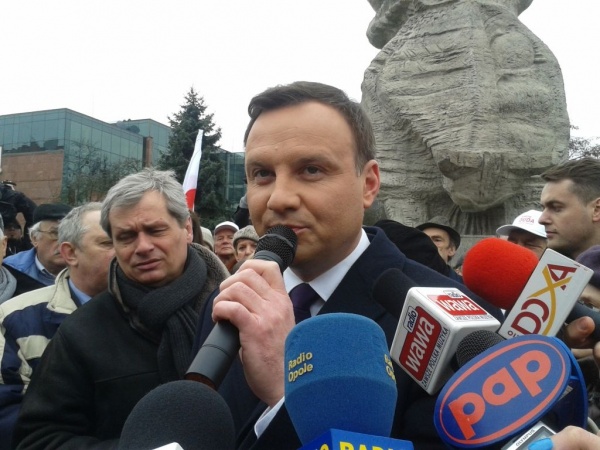 Andrzej Duda odwiedził Opole