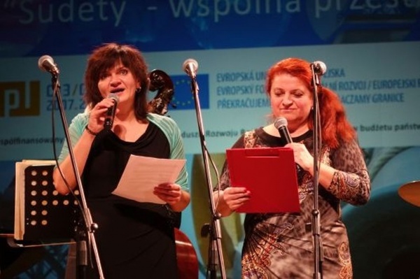 Festiwal Muzyki Sakralnej 2014. Marta Marynova i była dyrektor NDK JaninaJjanik 