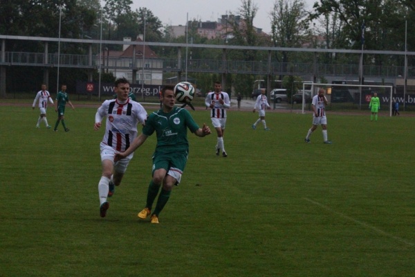 Finał okręgowego Pucharu Polski na stadionie w Brzegu 20.05.2015. OKS Odra Opole-LZS Kup 2:0 