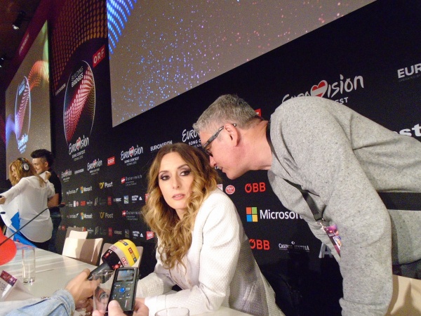 Monika Kuszyńska i Artur Orzech, Eurowizja 2015