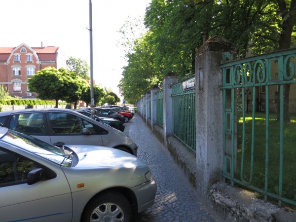 Parking przy nyskim szpitalu