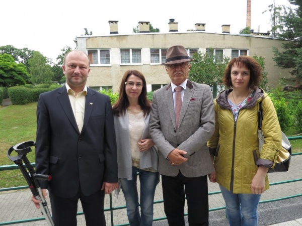 Delegacja z Ukrainy ze starostą nyskim