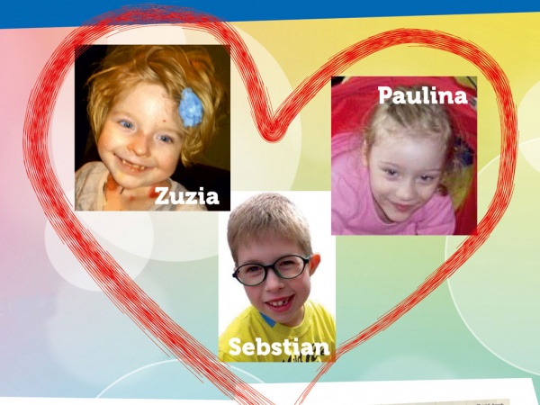 Zuzia, Paulina i Sebastian - bohaterowie koncertu
