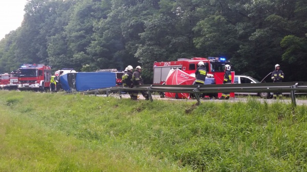 Wypadek pod Dębską Kuźnią