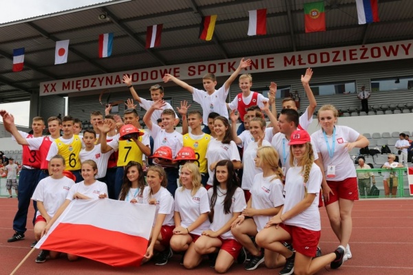 Polacy na XX Międzynarodowych Zawodach Młodzieżowych Drużyn Pożarniczych CTIF, fot. Monika Antczak
