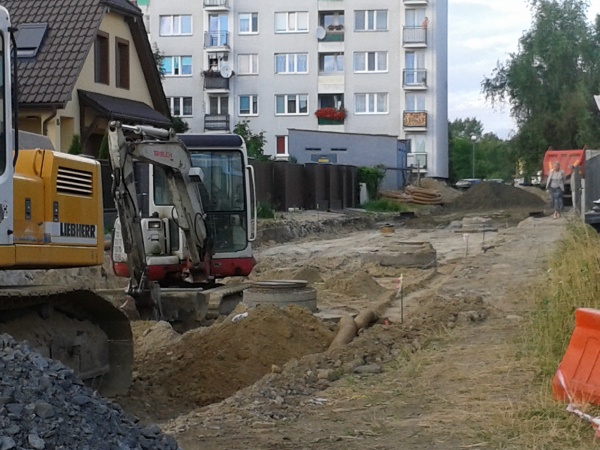 Budowa ulicy Toruńskiej
