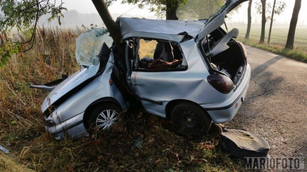 Śmiertelny wypadek pod Strzelcami Opolskim na trasie na Dziewkowice (16.09.15)