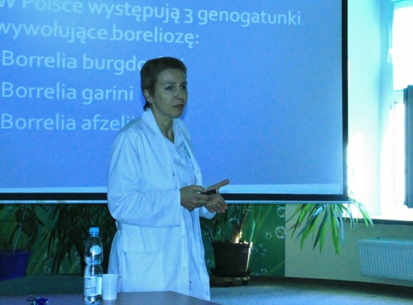 dr Wiesława Błudzin, ordynator Oddziału Zakaźnego Szpitala Wojewódzkiego w Opolu