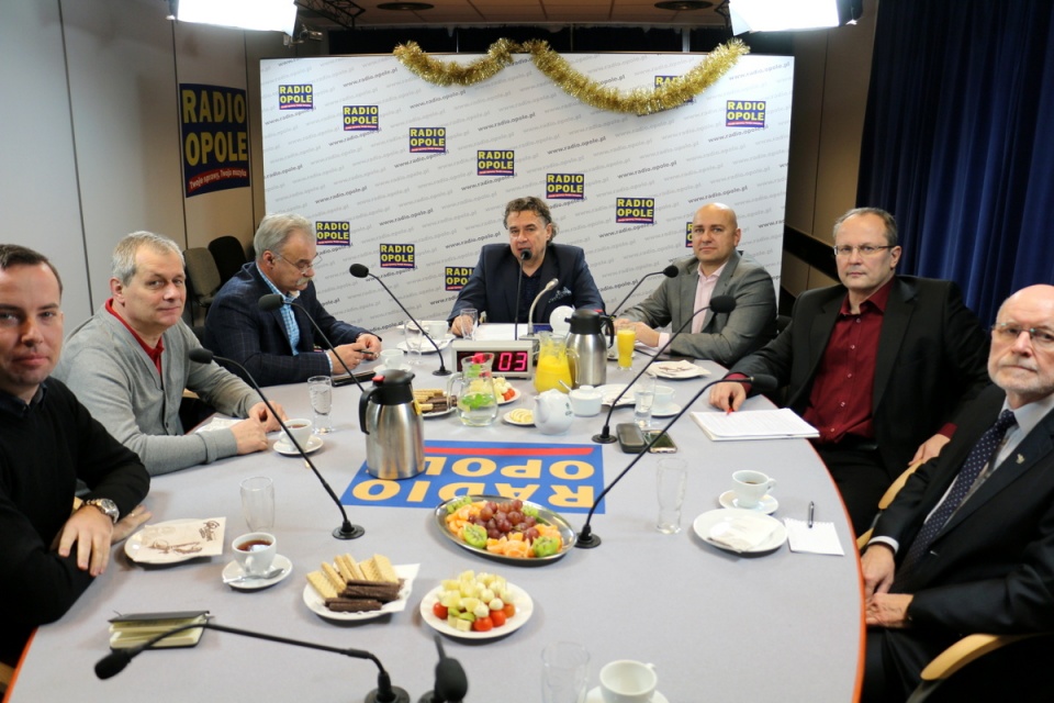 Rafał Bartek, Sławomir Kłosowski, Stanisław Rakoczy, Zbigniew Górniak, Grzegorz Zawiślak, Piotr Piaseczny, Piotr Wach [fot. Marcin Skomudek]