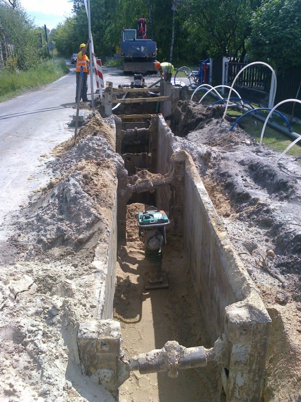 Budowa kanalizacji [fot. SWIK]