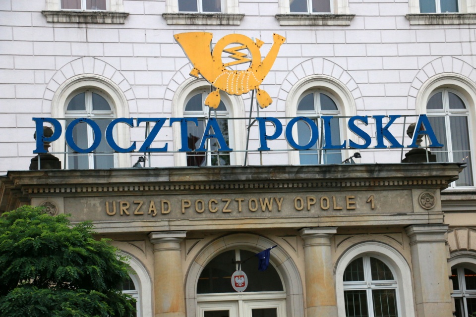 Poczta Polska Urząd Pocztowy Opole 1 w Opolu [fot. Justyna Krzyżanowska]