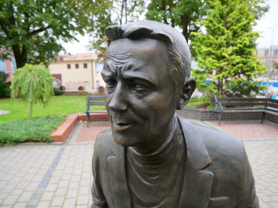 Odsłonięcie pomnika Wojciecha Młynarskiego [Fot. Patryk Domagała]