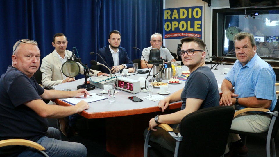 Grzegorz Sawicki, Wojciech Jagiełło, Marcin Gambiec, Tobiasz Gajda, Tadeusz Jarmuziewicz [fot. Paula Hołubowicz]