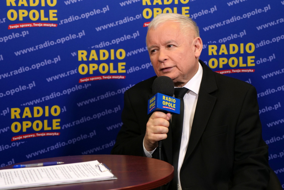 Jarosław Kaczyński [fot. Paula Hołubowicz/archiwum Radia Opole]