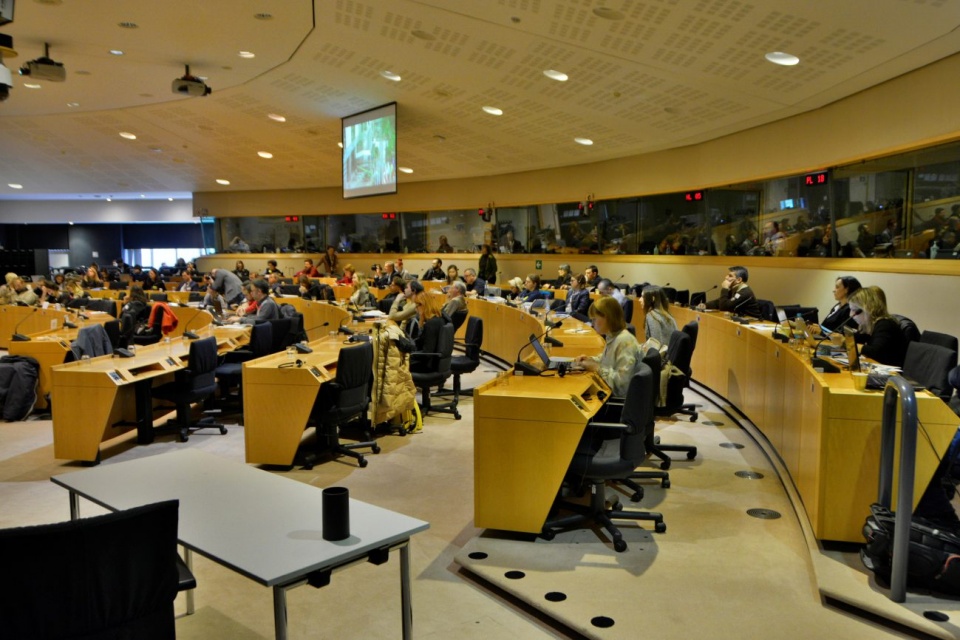 Parlament Europejski w Brukseli [fot. Daniel Klimczak]