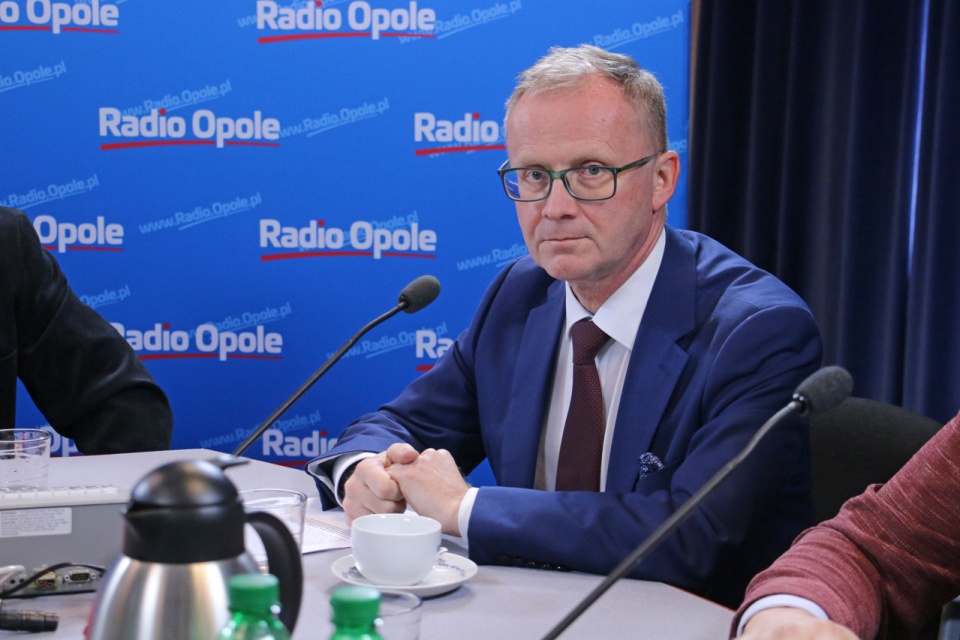 Roman Kolek, Samorządowa Loża Radiowa (16.03.19) [fot. Wanda Kownacka]