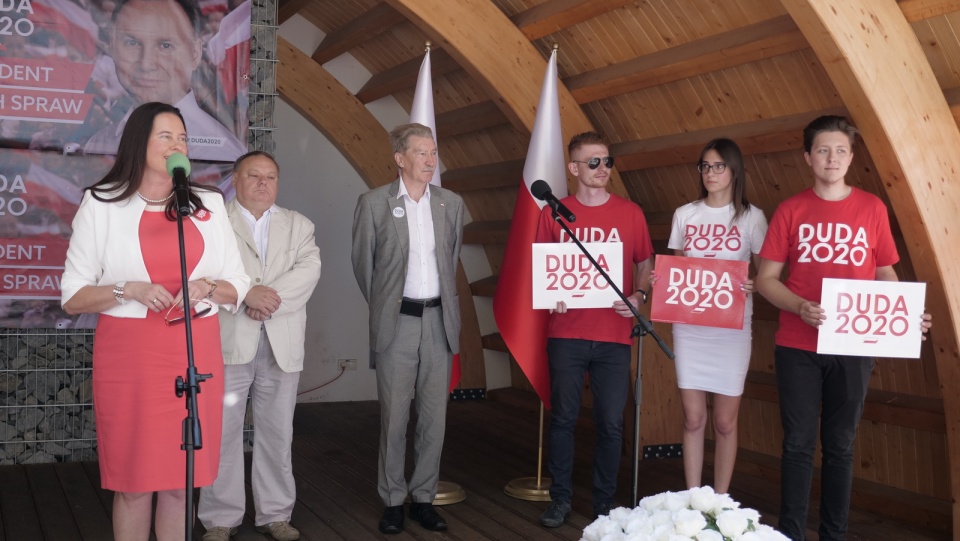 Podsumowanie kampanii wyborczej Prezydenta Andrzeja Dudy w Branicach [fot. Łukasz Fura]