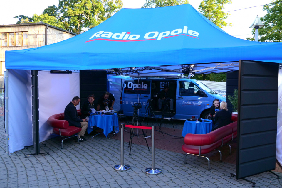 Festiwalowe Radio Opole [fot. Maciej Marciński]