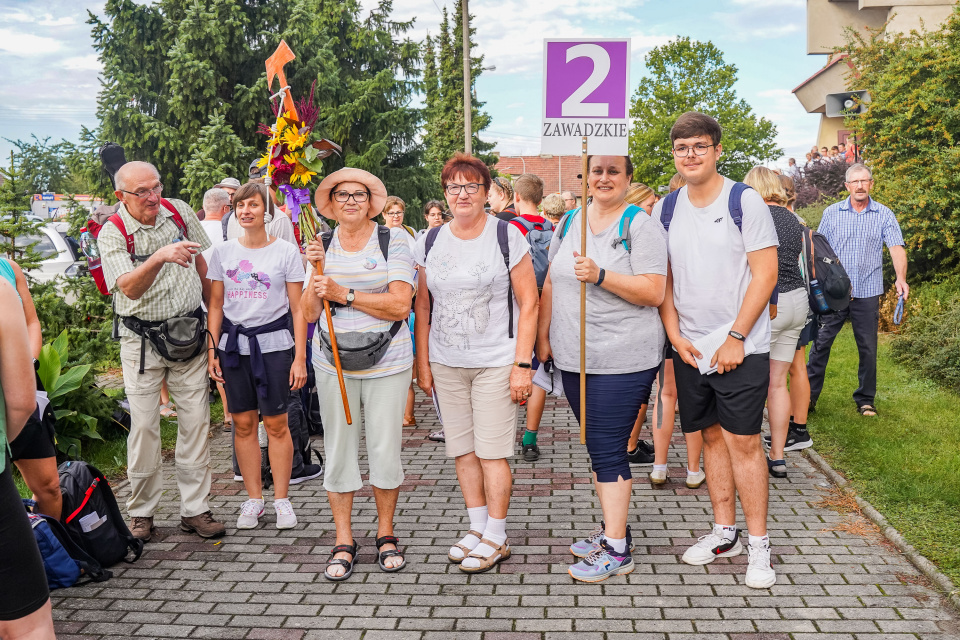 47. Piesza Pielgrzymka Opolska na Jasną Górę wyruszyła [fot. Adam Dubiński]