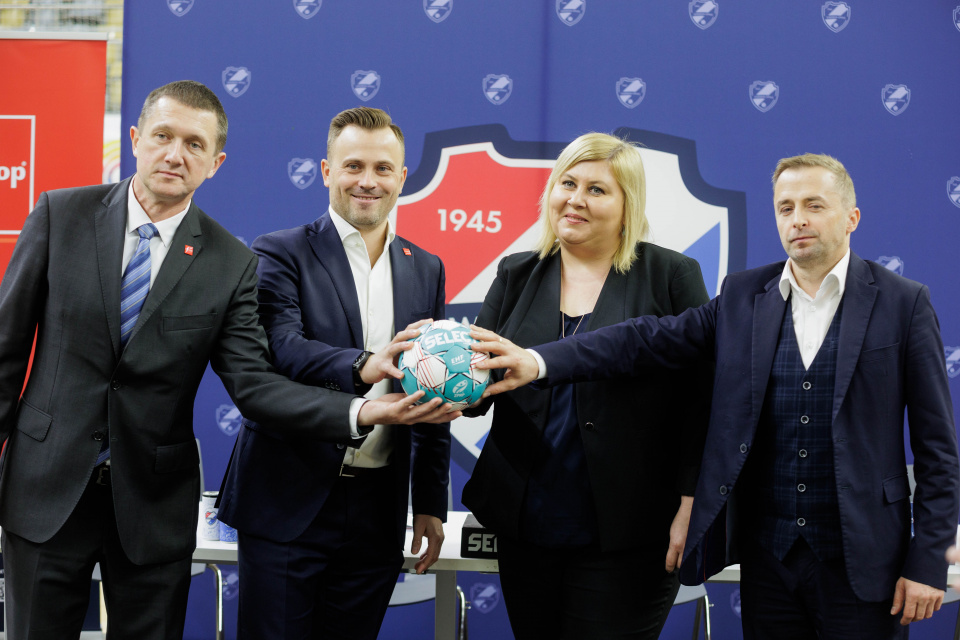 Nowy tytularny sponsor Gwardii Opole – konferencja prasowa [fot. Sławomir Mielnik]