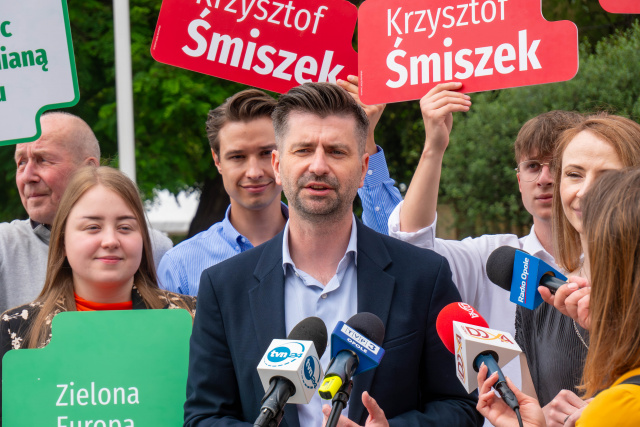 Krzysztof Śmiszek z poparciem Agnieszki Dziemianowicz-Bąk