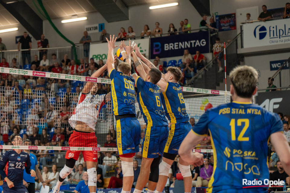 ZAKSA Kędzierzyn-Koźle kontra PSG Stal Nysa [fot. Jędrzej Łuczak]