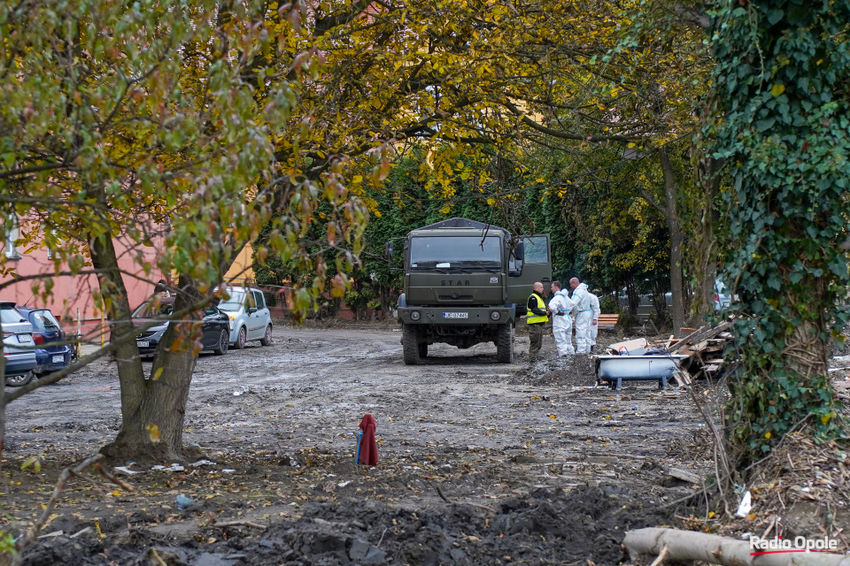 Głuchołazy po powodzi - część zdrojowa miasta (11.10.2024) [fot. Adam Dubiński]