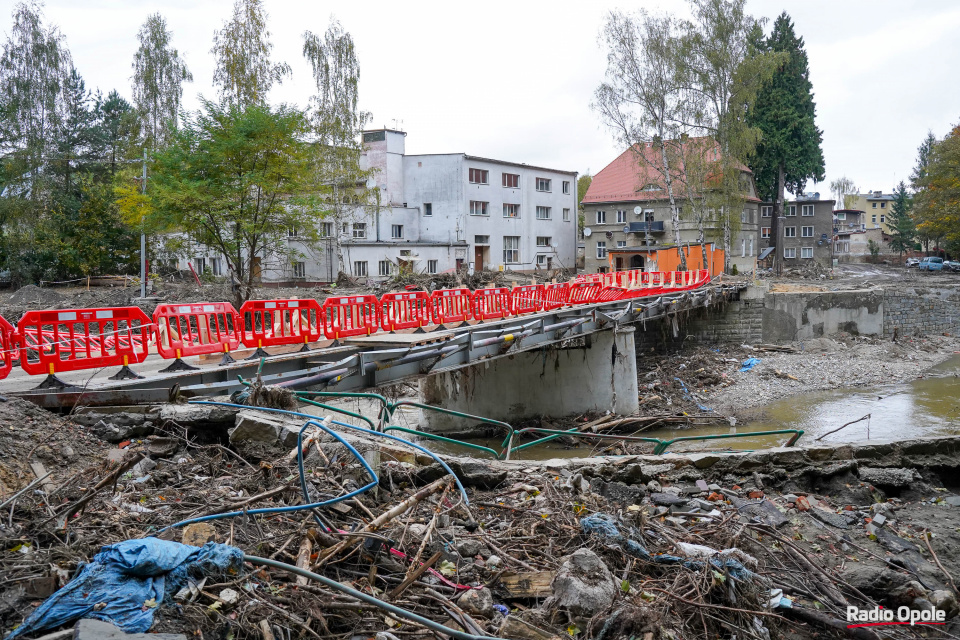 Głuchołazy po powodzi - część zdrojowa miasta (11.10.2024) [fot. Adam Dubiński]