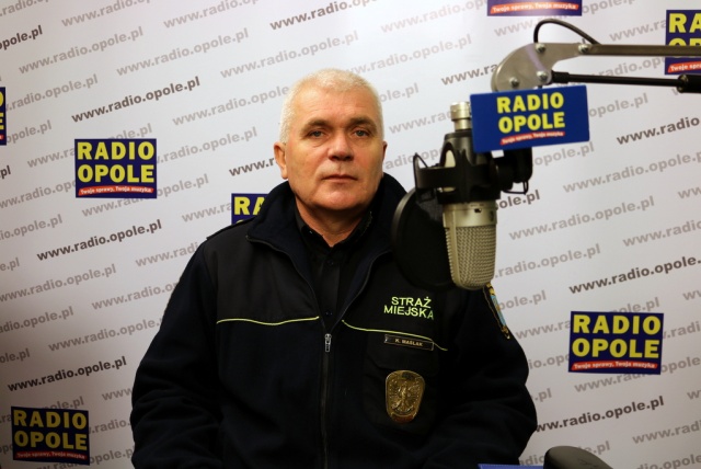 Krzysztof Maślak, wicekomendant Straży Miejskiej w Opolu