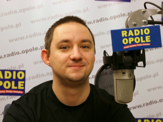 Marcin Oparski z opolskiego sztabu WOŚP
