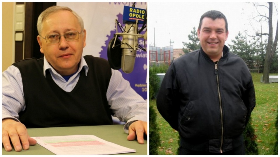 Zbigniew Szorc i Jarosław Białochławek w Loży Radiowej