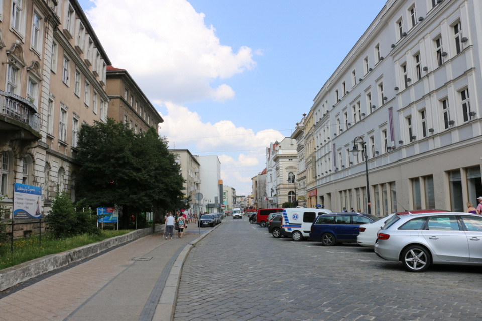 Ulica Krakowska w Opolu [fot. Barbara Tyslik]