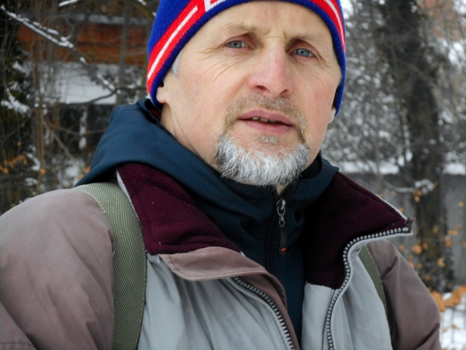 Jan Janota, krajoznawca i popularyzator narciarstwa biegowego [fot. Barbara Tyslik]