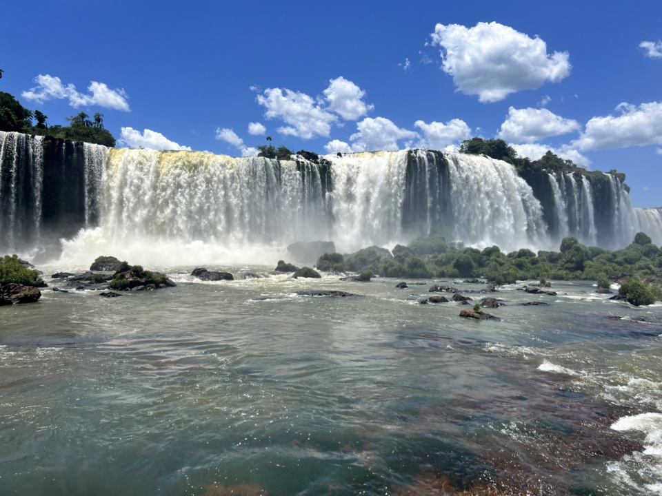 Wodospady Iguaçu na granicy Argentyny i Brazylii [fot. Janusz Słodczyk]