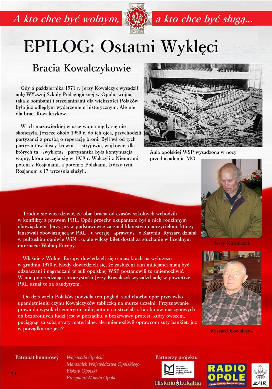 "Żołnierze Wyklęci na Opolszczyźnie" - wystawa na opolskim rynku