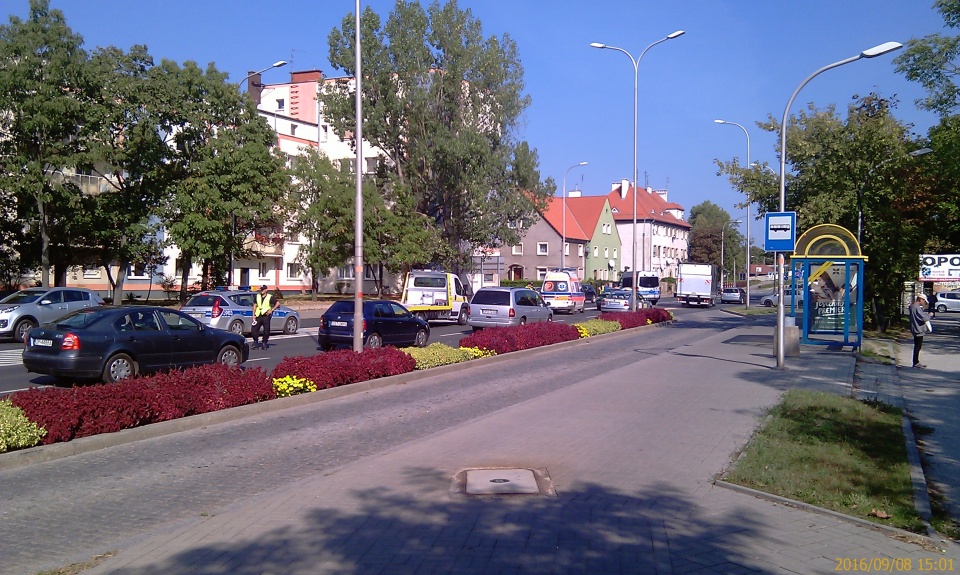 Opole Ozimska wypadek fot. Sławomi Kieler