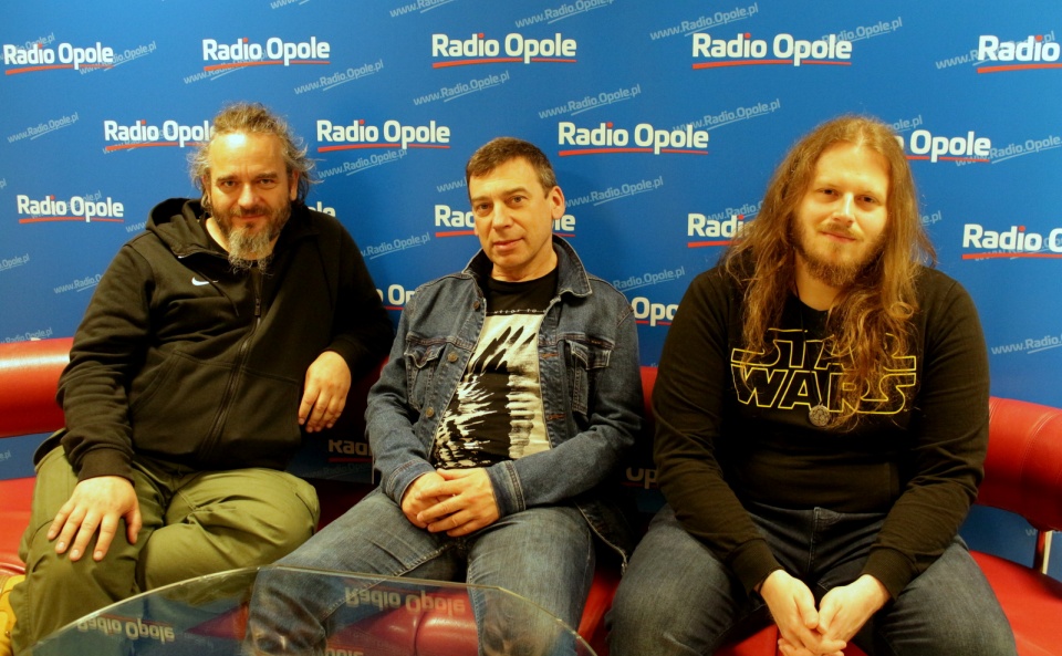 Kolektyw Zerowa Reakcja. Od lewej: Grzech Wolny, Olek Kubiak, Adam Niekrasz [fot. Agnieszka Lubczańska]