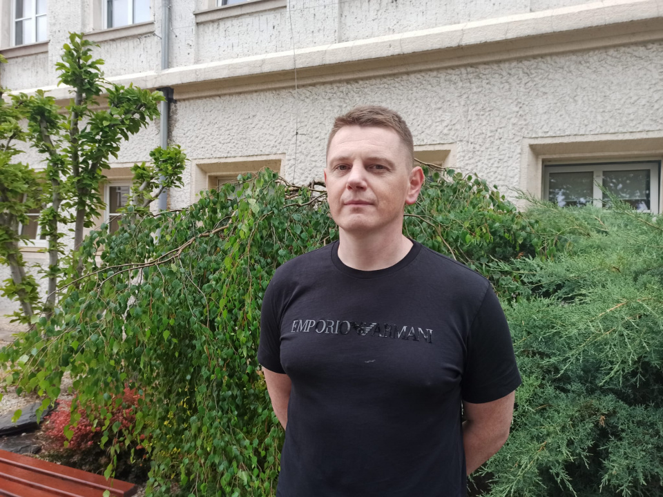 lek. Marcin Pieniążek, kierownik szpitalnego oddziału ratunkowego USK w Opolu
