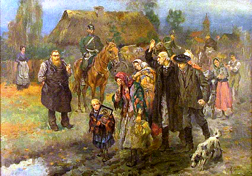 Konstanty Górski "Rugi pruskie" obraz z 1915 r.