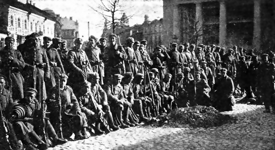 Polscy żołnierze w Wilnie