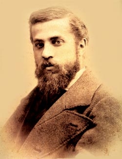 Antoni Gaudí, fotografia 1878 [Pau Audouard Deglaire]