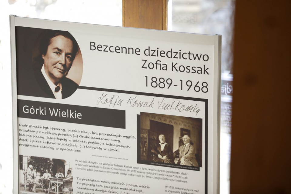 Upamiętnienie Zofii Kossak-Szatkowskiej. [Fot. Mikołaj Bujak (IPN)