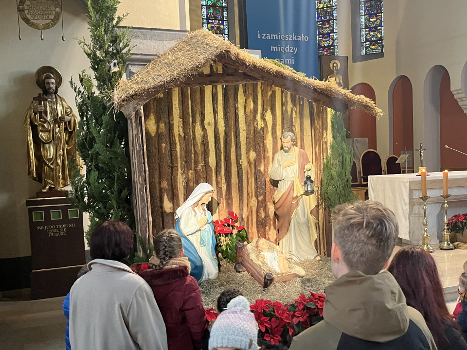 Boże Narodzenie, kościół św. Piotra i Pawła w Opolu [fot. Dawid Rajwa]