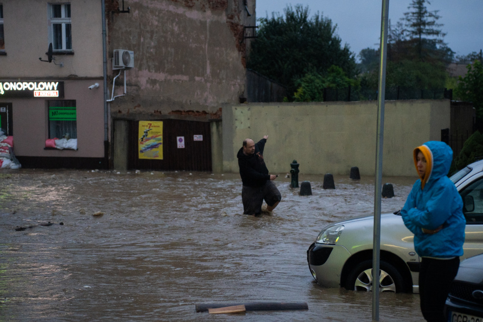 Вода на вулицях Глухолазів (Фото Марцін Бочек)