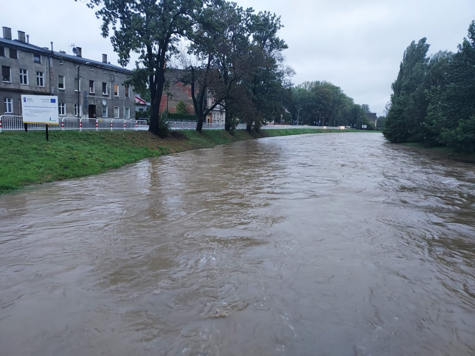 Паводок в Пруднику (Фото слухача Радіо Ополе)