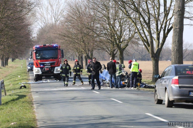 Śmiertelny wypadek w Ziemiełowicach na DW 454