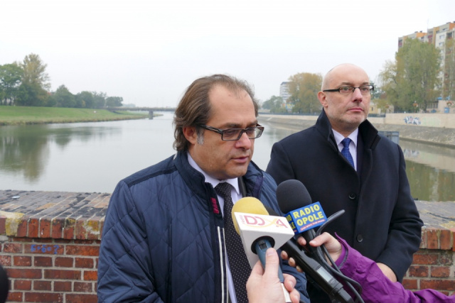 Minister Gróbarczyk zapowiada udrażnianie Odrzańskiej Drogi Wodnej do Opola [ZDJĘCIA, FILM]
