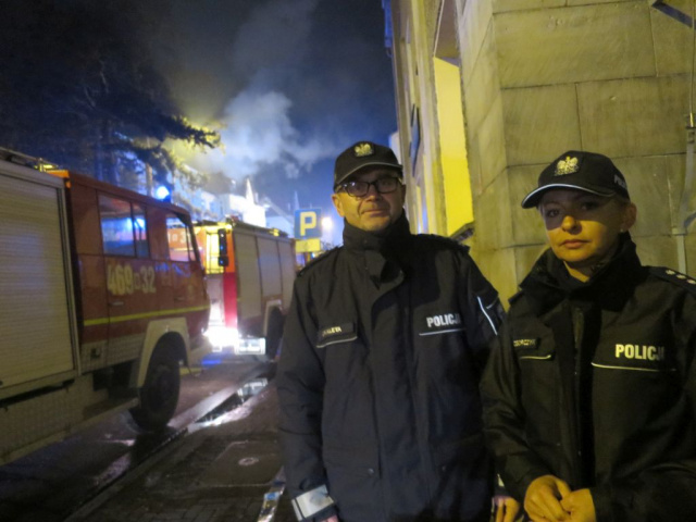 Po pożarze Komendy Powiatowej Policji w Nysie. Komendant wojewódzki: Pracujemy normalnie
