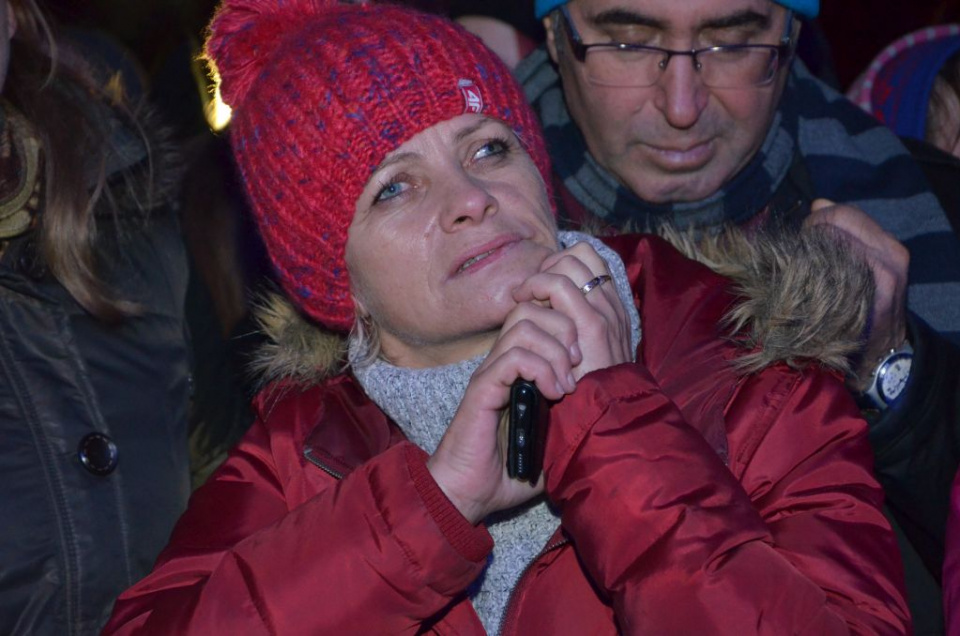 Tłumy opolan powitały nowy rok. Zabawa przy NCPP [fot. Piotr Wrona]